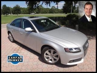 2010 audi a4 4dr sdn auto quattro 2.0t premium awd satillite turbo clean carfax