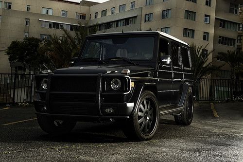 2011 mercedes-benz g-class g55 amg suv matte black custom