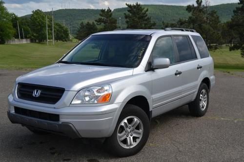 2003 honda pilot ex-l *1* owner leather 4x4  3rd row