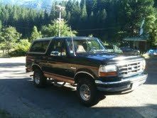 1994 ford bronco eddie bauer sport utility 2-door 5.8l