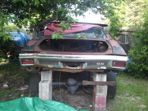 1970 chevrolet chevelle ss hardtop 2-door 7.4l