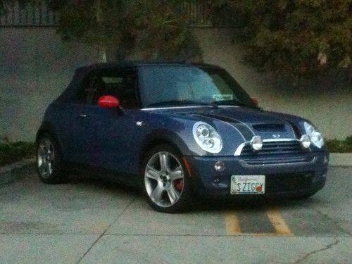 Convertible jcw cool blue