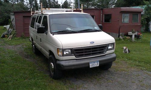 1996 ford e-350 econoline club wagon custom standard passenger van 2-door 7.3l