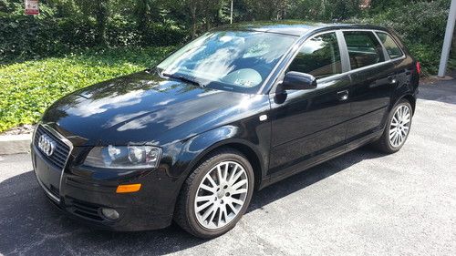 2006 audi a3 4dr hatchback 2.0t auto dsg w/sports pkg leather/power/sunroof