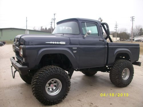 1959 ford f100 lifted 4x4 bronco 38 inch mickey thompson mud 1957 1958