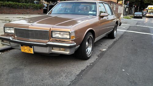 1990 chevrolet caprice base sedan 4-door 5.0l