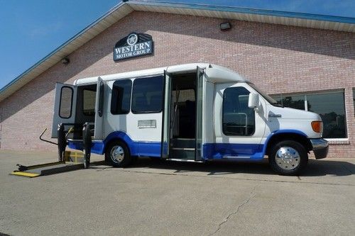 2007 ford e350 shuttle bus passenger starcraft