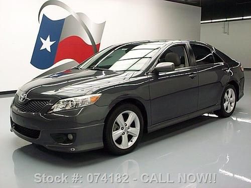 2010 toyota camry se auto sunroof heated leather 66k mi texas direct auto