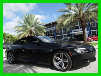 08 black sapphire 5l v10 m-6 manual:6-speed convertible *comfort access *low mi