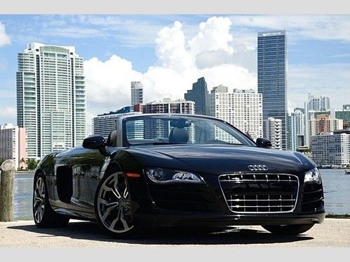 2011 audi r8 5.2 quattro spyder automatic 2-door convertible