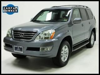 2004 lexus gx470 4wd suv loaded sunroof leather 6cd heated seats third row seats