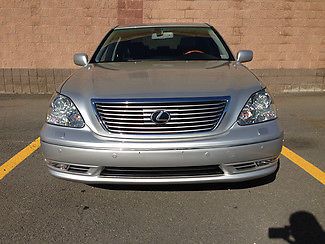 2005 lexus ls430 ultra w/pre-safe, navi, rear controls 1 owner ls