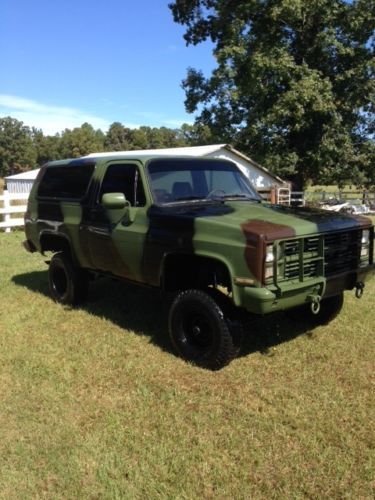 Chevrolet blazer m1009 cucv