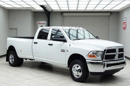 2011 dodge ram 3500 diesel 4x4 dually crew cab slt texas truck