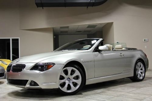 2005 bmw 645ci convertible sport $82k + msrp serviced absolutely stunning