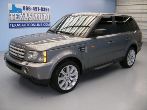 We finance!!!  2008 land rover range rover sport supercharged 4x4 nav texas auto