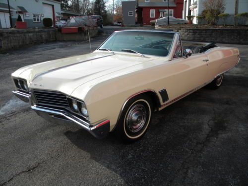 1967 buick skylark convertible restored 100 pics v8 auto ps pb pt chevelle 1966