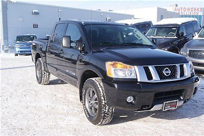 Pre-owned 2013 titan cc pro-4x, premum utility and luxury pkgs, 8556 miles