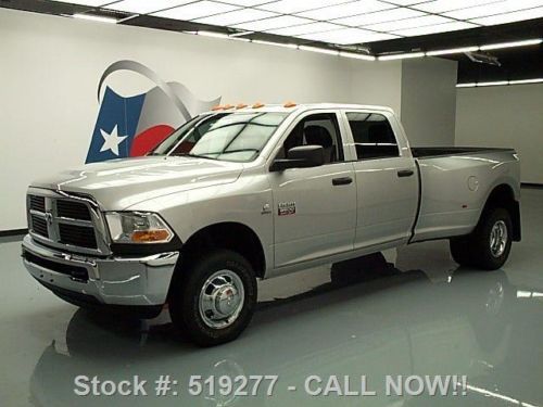 2011 dodge ram 3500 hd 4x4 crew diesel dually 6-spd 60k texas direct auto