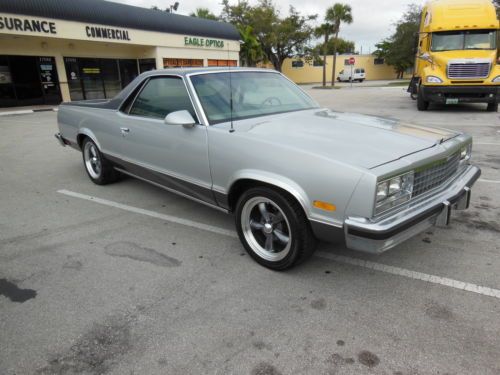 1986 chevrolet el camino base standard cab pickup 2-door 5.0l