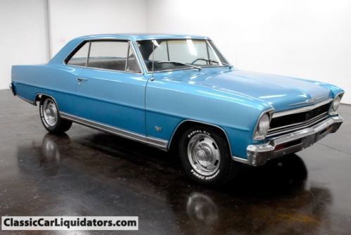 1966 chevrolet nova super sport cool car look!