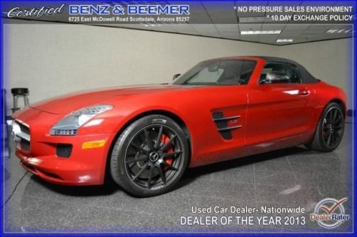 Sls amg convertible 6.3l nav cd locking/limited slip differential power steering