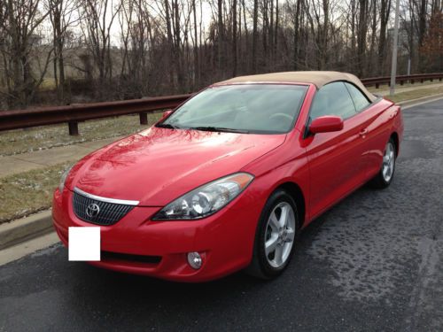 2006 toyota solara se convertible 2-door 3.3l