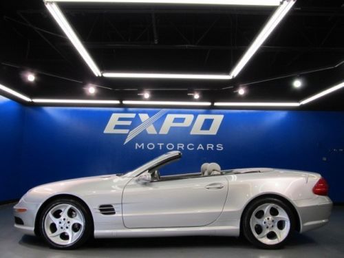 Mercedes benz sl500 sport low miles 25k nav ac heated seats