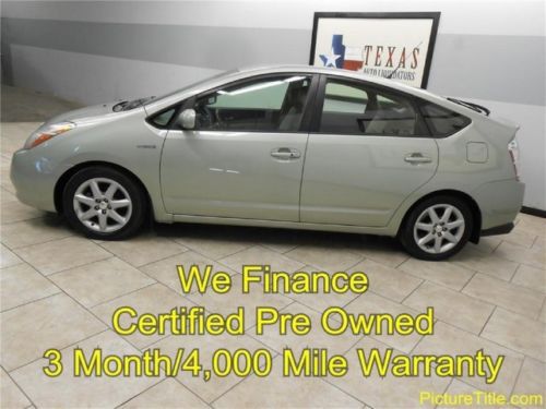 08 prius hybrid gps navi back up camera leather 60 mpg we finance texas