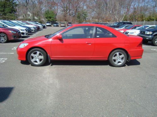 2004 honda civic ex coupe 2-door super clean 69k miles 1 owner clean carfax