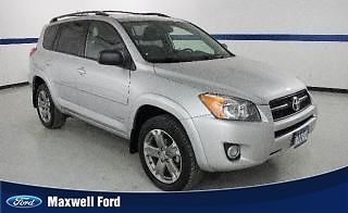 10 toyota rav4 sport, sunroof, cloth seats, 1 owner, clean carfax, we finance!