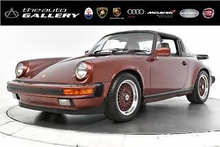 1986 porsche 911 2dr cabriolet carrera 5-spd