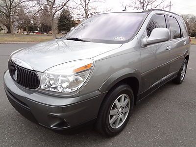 Beautiful 2004 buick rendezvous awd cxl clean carfax v-6 auto leather 3rd seat
