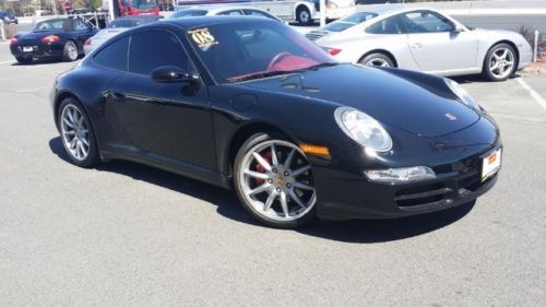 08 porsche carerra 4 s 3.8l 6-cyl engine 6speed manual stick awd c4s 911 finance