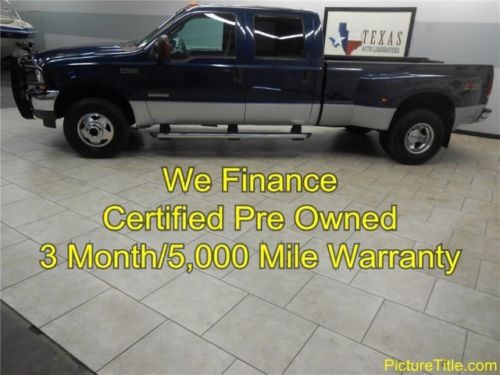 04 f350 dually 4wd lariat diesel 63k miles leather warranty we finance texas