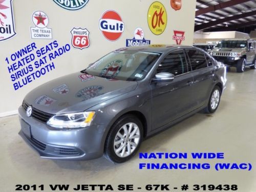 2011 jetta sedan se,2.5l,automatic,heated leather,b/t,16in whls,67k,we finance!!