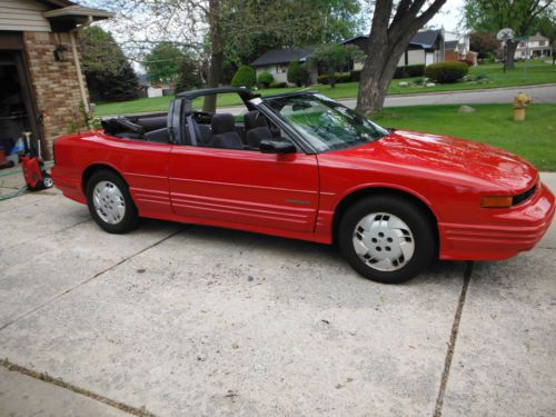 1992 oldsmobile cutlass supreme s convertible 2-door 3.1l