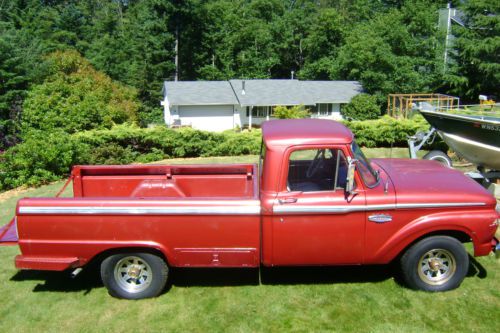 1966 ford f-100 custom cab by original owner