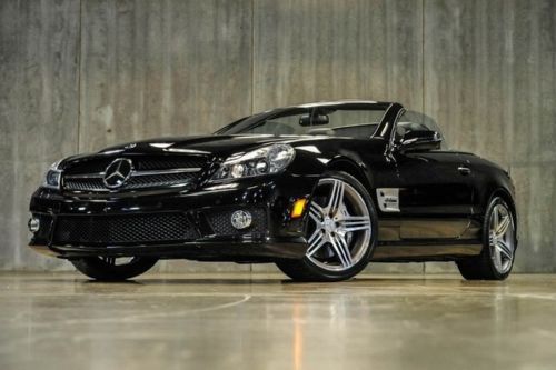 2011 mercedes-benz sl63 amg! 1ownr! premium 1! distronic! pano! park! 09