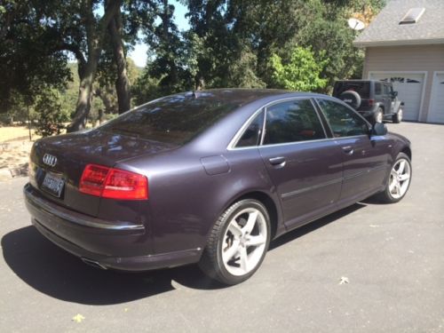 2008 audi a-8l w12 (oyster gray metallic)