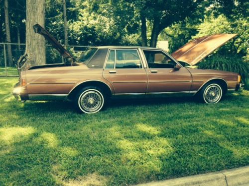 1986 caprice classic brougham