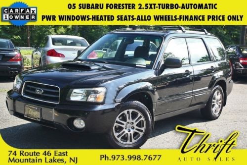 05 subaru forester xt-turbo-121k-automatic-pwr windows-heated seats-allo wheels