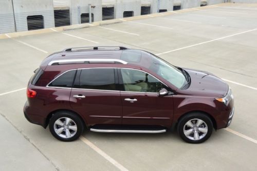 $52k msrp 13 mdx tech navi sunroof leather camera awd 3rd row extras 1 owner