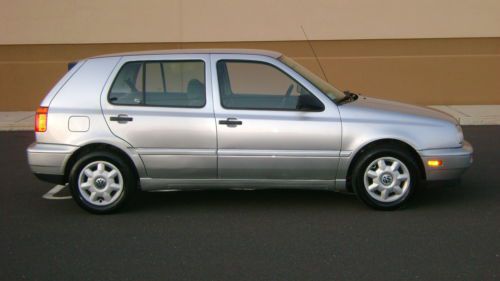 1998 vw golf hatchback gl low 67k miles 5 speed manual no accidents no reserve!!