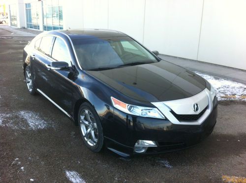 2009 acura tl sh-awd sedan 4-door 3.7l **water damage non-repairable title**