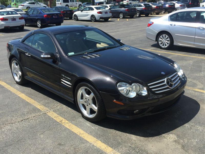 2005 mercedes-benz sl-class designo espresso