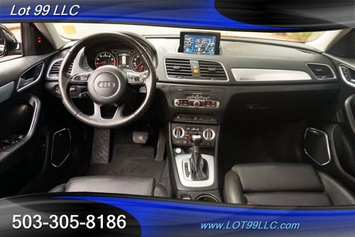 2015 q3 2.0t quattro prestige awd 53k heated leather moon