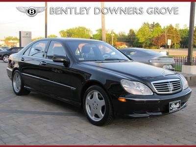 2002 mercedes-benz s-class s600 sport/nav