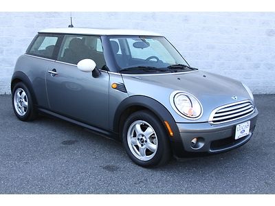 Find used 2010 Mini Cooper One Owner Grey w/ white roof Moonroof Alloy ...