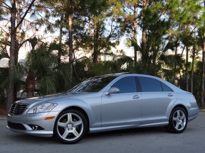 2007 mercedes s550 * no reserve * amg sport p2 premium dealer serviced florida